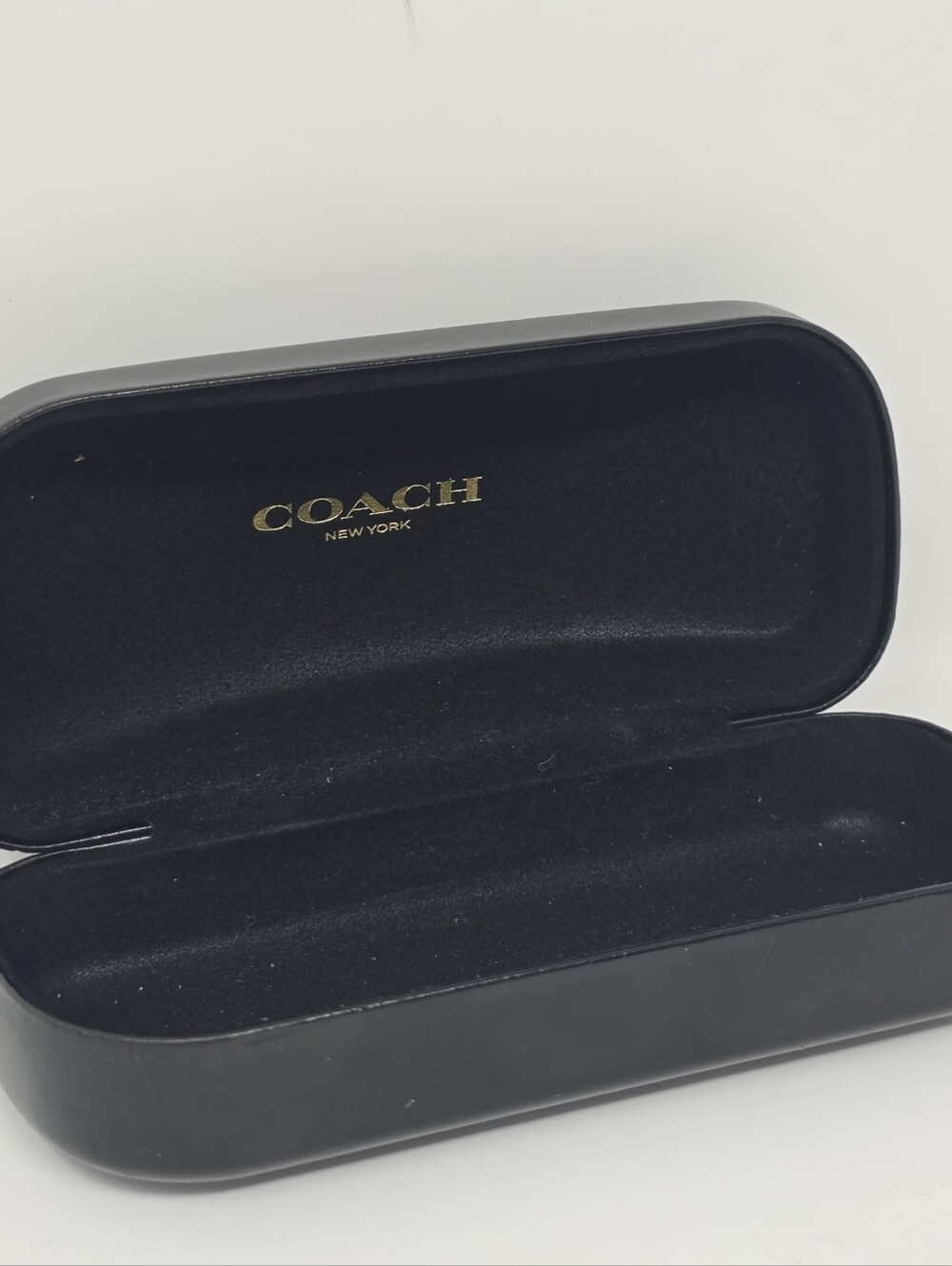 Coach New York Black Hard Clamshell Sunglasses Eyeglasses Case Replacement